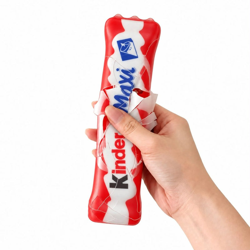 Squishy Mystery Wax Cracking Chocolate Bar Squishy, krakende en zachte chocoladereep squishy, foto 2 van 3