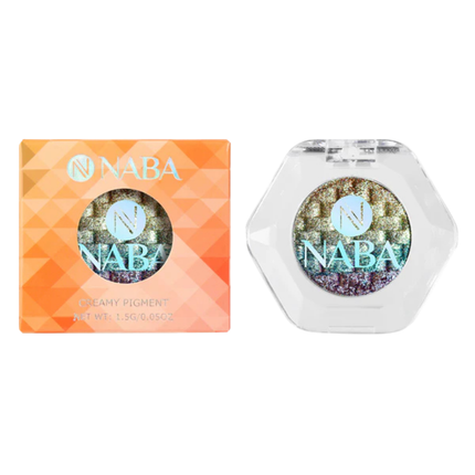 Naba Cosmetics Rainbow Creamy Pigment Golden Hour