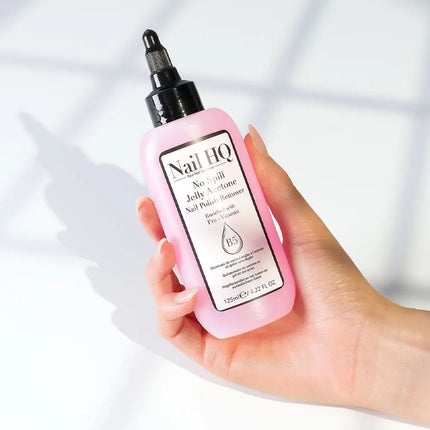Nail HQ No Spill Jelly Acetone Nail Polish Remover 125ml