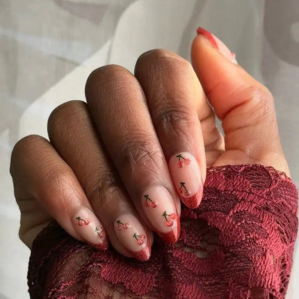 Nailday Soft Gel Press-On Nails Cherry On Top