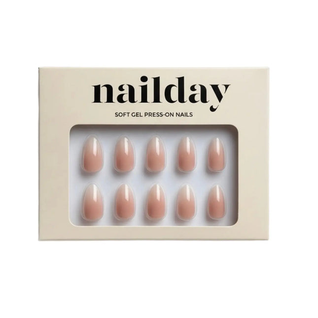 Nailday Soft Gel Press-On Nails Creamer