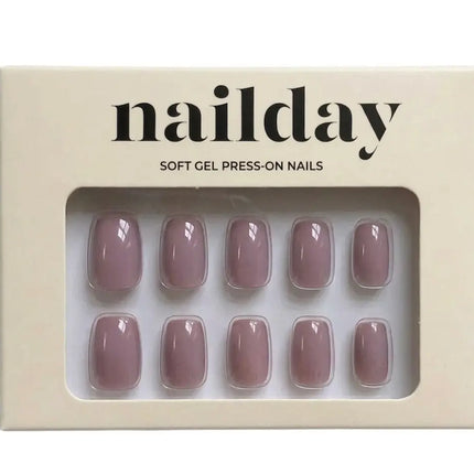 Nailday Soft Gel Press-On Nails Dusty Rose