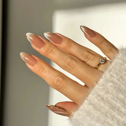 Nailday Soft Gel Press-On Nails Gold Digger