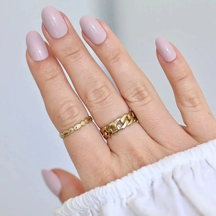 Nailday Soft Gel Press-On Nails Satin Nude