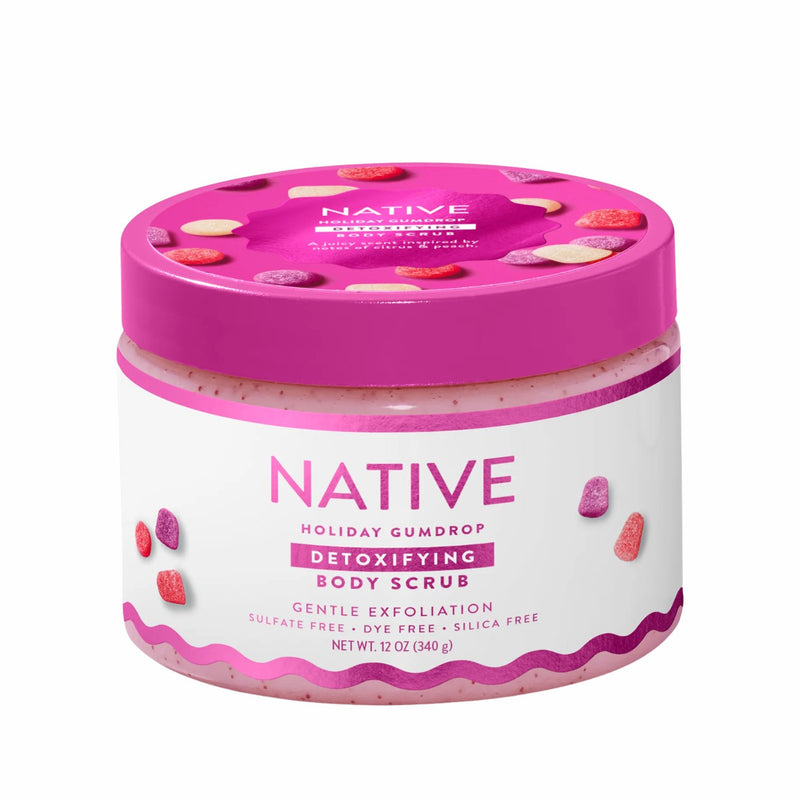 Native Detoxifying Body Scrub Holiday Gumdrop