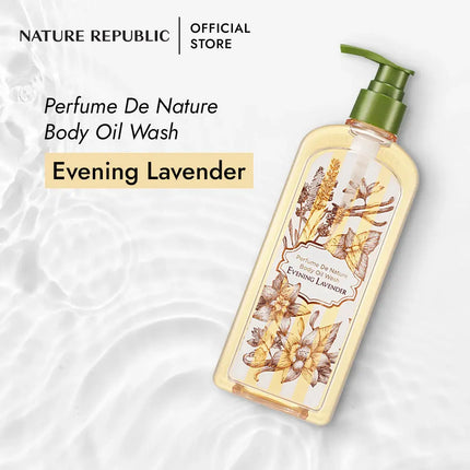 Nature Republic Perfume De Nature Body Oil Wash Evening Lavender