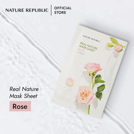 Nature Republic Real Nature Mask Sheet Rose