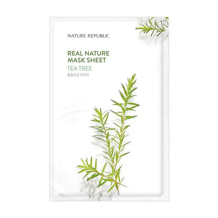 Nature Republic Real Nature Sheet Mask Tea Tree