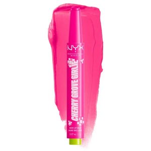 NYX Professional Makeup A Minecraft Movie Fat Oil Slick Click Lipbalm Cherry Grove Girlie