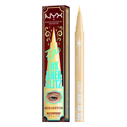 NYX Professional Makeup Bridgerton Epic Ink Liner Glitz 02 Glitzed In Gold