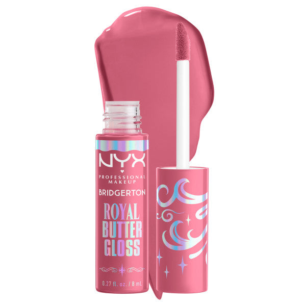 NYX Professional Makeup Bridgerton Royal Gloss 01 Angel Food Cake