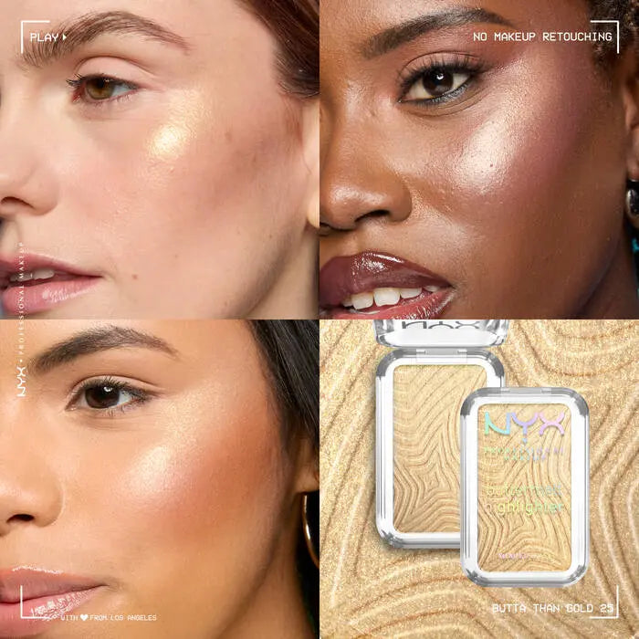 NYX Professional Makeup Buttermelt Highlighter Butta Than Gold