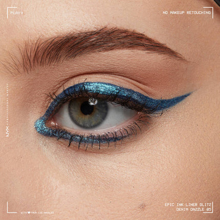 NYX Professional Makeup Epic Ink Liner Glitz Denim Dazzle