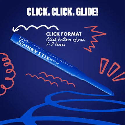 NYX Professional Makeup Epic Inky Stix Eyeliner Cobalt Click