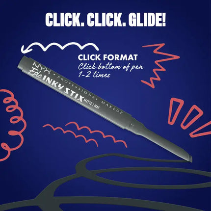 NYX Professional Makeup Epic Inky Stix Eyeliner Off-Grid Grey