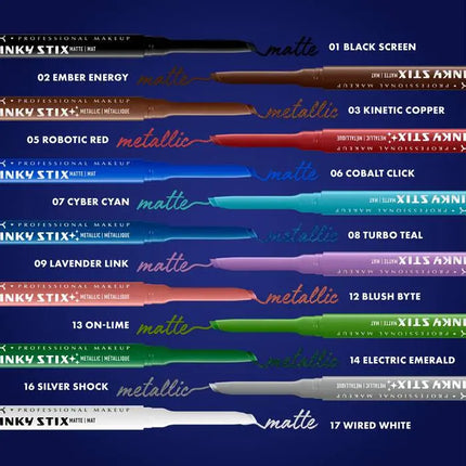 NYX Professional Makeup Epic Inky Stix Eyeliner Silver Shock