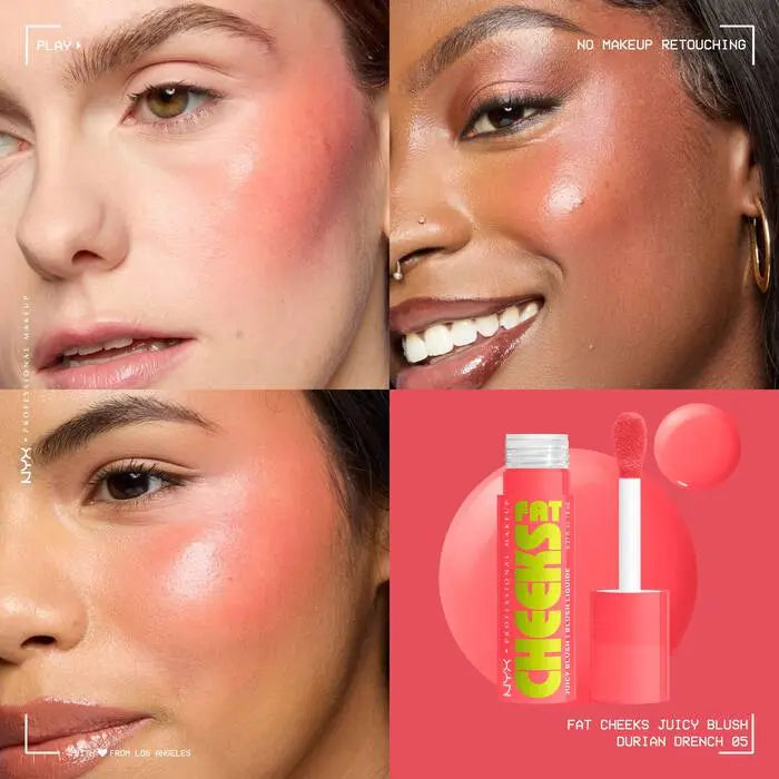 NYX Professional Makeup Fat Cheeks Blush Peach Plunge