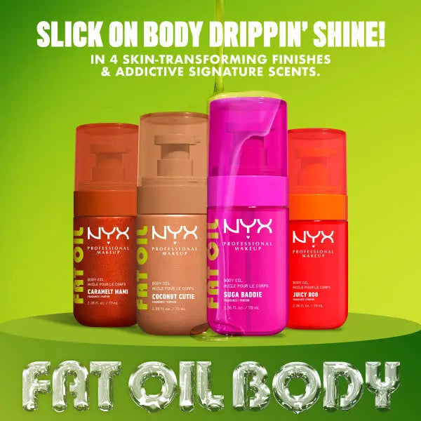NYX Professional Makeup Fat Oil Coconut Cutie Body Oil Mini