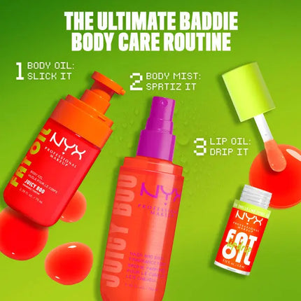 NYX Professional Makeup Fat Oil Juicy Boo Body Mist Large