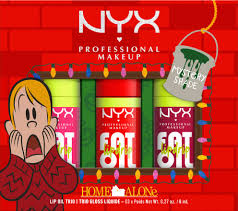 NYX Professional Makeup Home Alone Fat Oil Lip Drip Trio 01