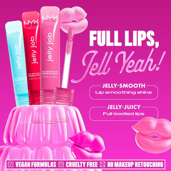 NYX Professional Makeup Jelly Job Lipgloss Jelly Filled