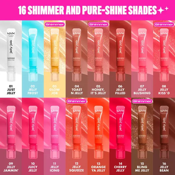 NYX Professional Makeup Jelly Job Lipgloss Jelly Jammin