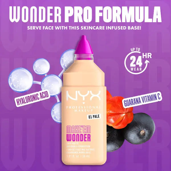 NYX Professional Makeup Make 'EM Wonder Foundation Rich Cocoa