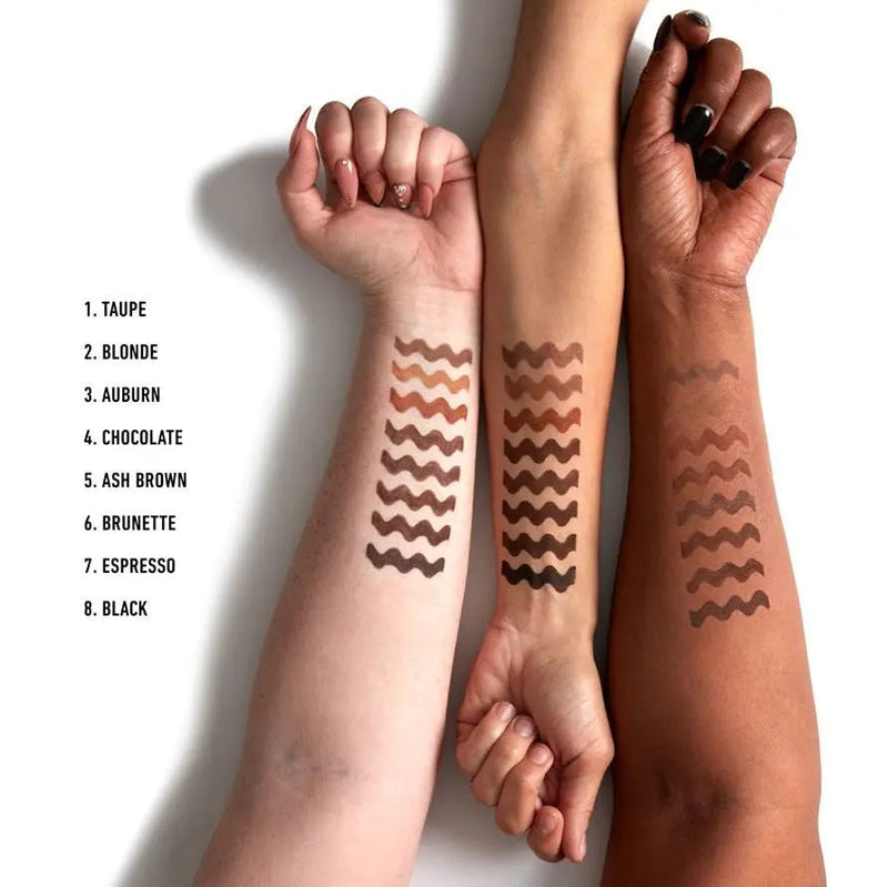 NYX Professional Makeup Micro Brow Pencil Brunette, wenkbrauwpotlood voor een natuurlijke look, foto 2 van 4