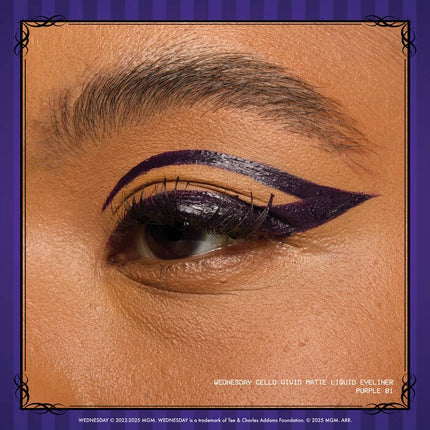 NYX Professional Makeup Wednesday Cello Vivid Matte Liquid Eyeliner