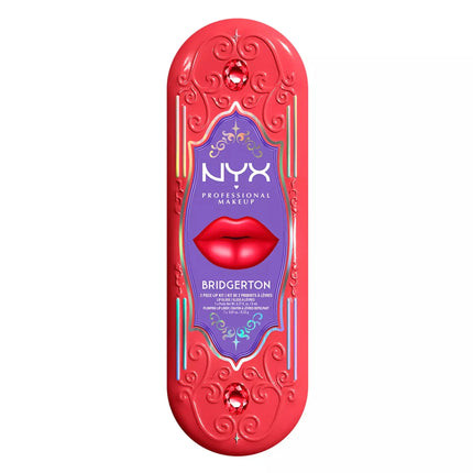 NYX Professional Makeup x Bridgerton Royal Treasures Duo Lipkit 01 Peony Passion + Cupids Secret