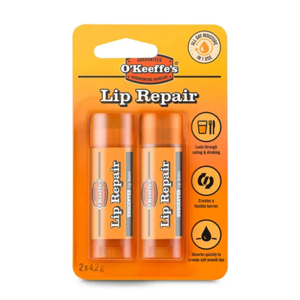 O'Keeffe's Lip Repair Ongeparfumeerd Duo