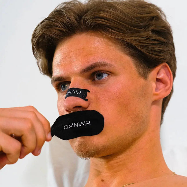 Omniair Zwarte Mondtape