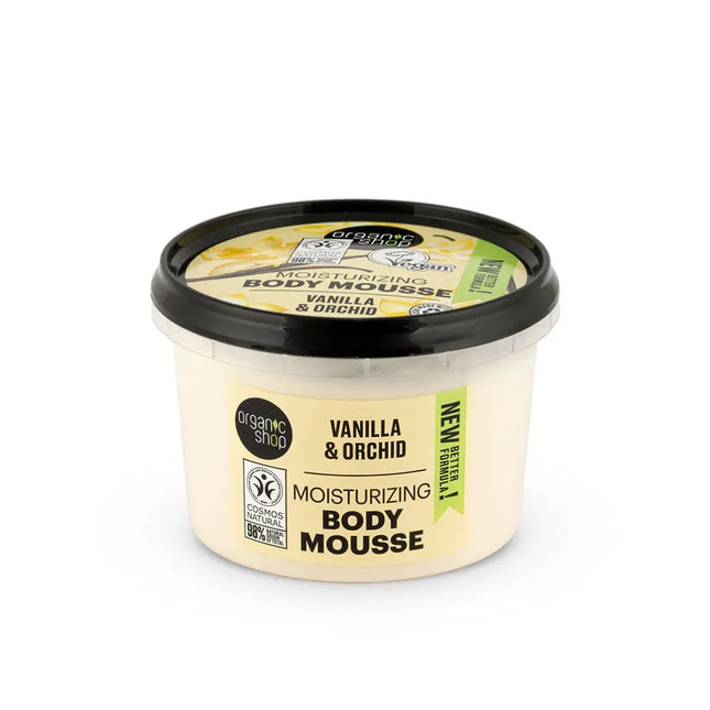 Organic Shop Moisturizing Body Mousse Vanilla