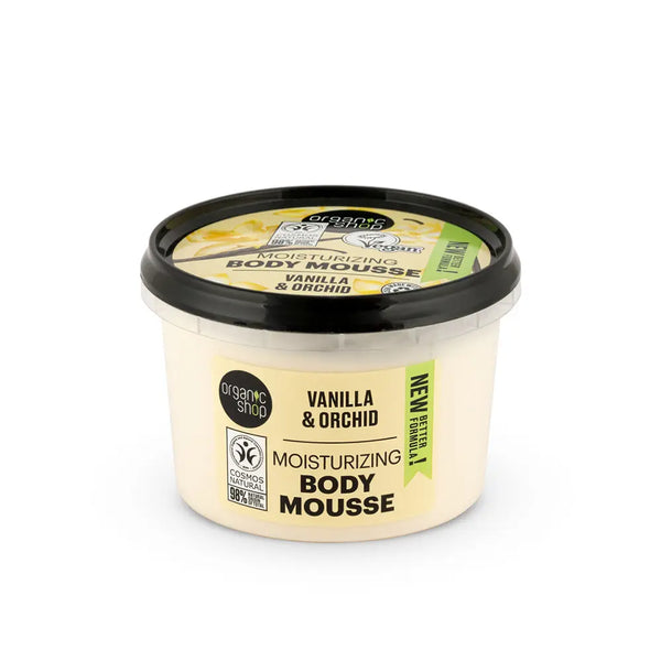 Organic Shop Moisturizing Body Mousse Vanilla