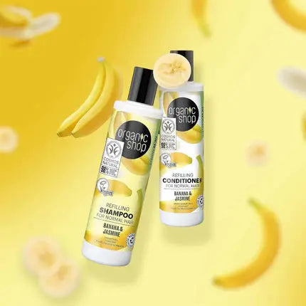 Organic Shop Refilling Conditioner Banana And Jasmine