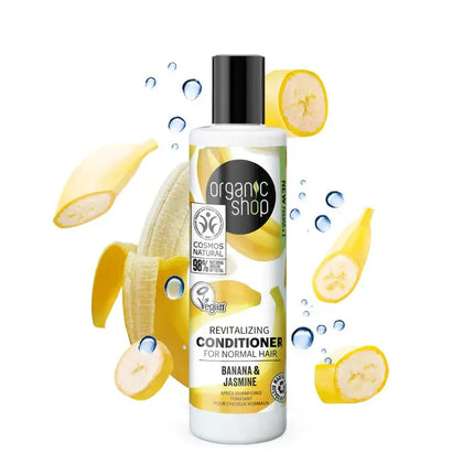 Organic Shop Refilling Conditioner Banana And Jasmine