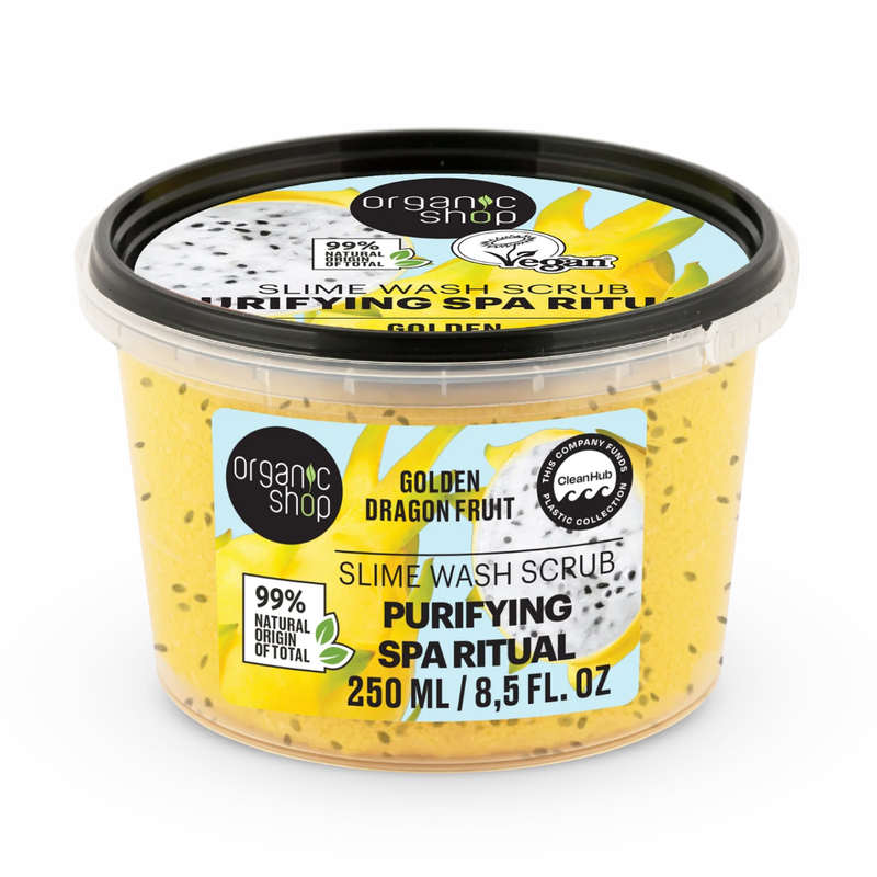 Organic Shop Slime Scrub Fruity Dragon Fruit