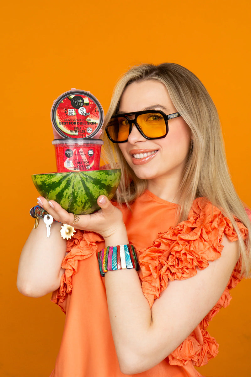 Organic Shop Slime Scrub Fruity Watermelon