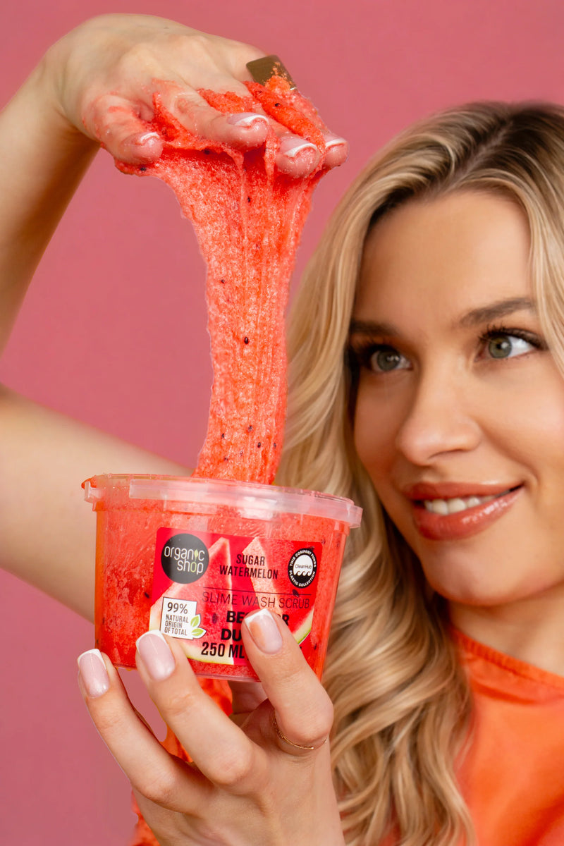 Organic Shop Slime Scrub Fruity Watermelon