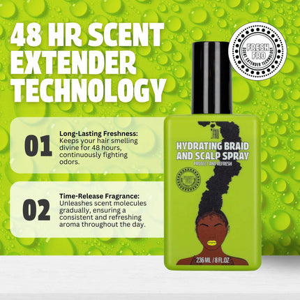 Pardon My Fro Hydrating Braid & Scalp Spray