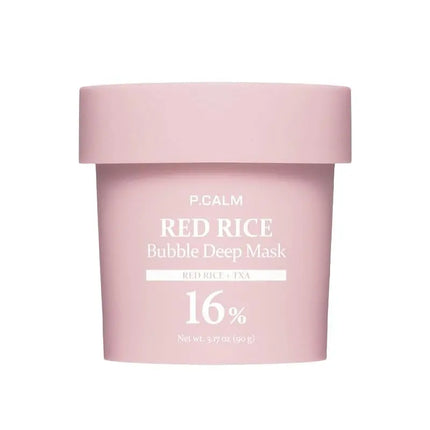 P.Calm Red Rice Bubble Deep Mask