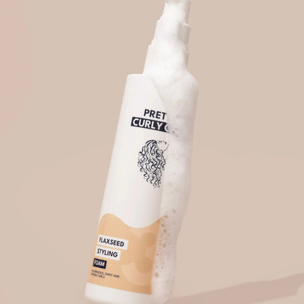 Pretty Curly Girl Flaxseed Styling Foam 250 ml.