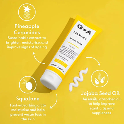 Q+A Ceramide Shower Cream
