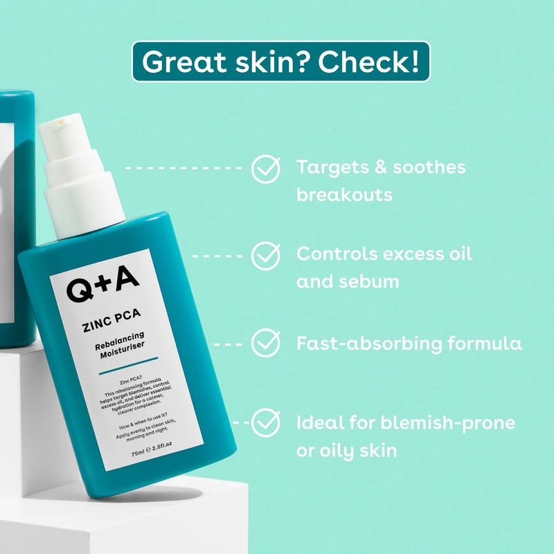 Q+A Zinc Pca Daily Moisturiser
