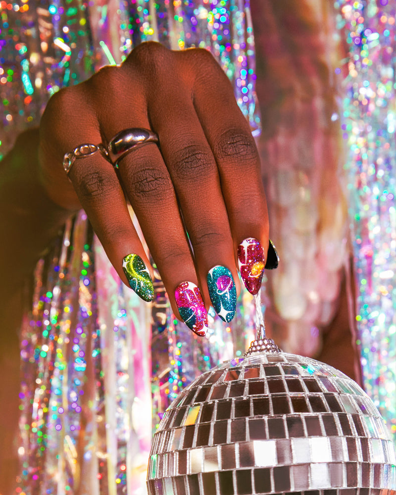 Red Carpet Manicure Astro Flash Cat-Eye Gel Polish Space Cadet