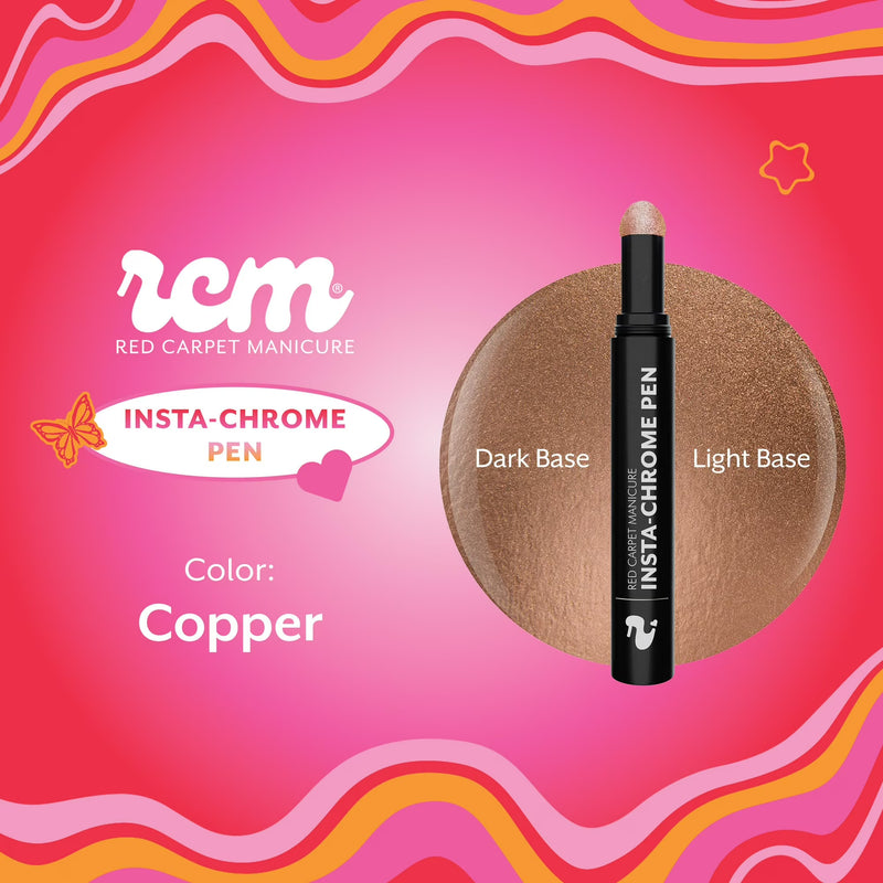 Red Carpet Manicure Insta-Chrome Pen Copper