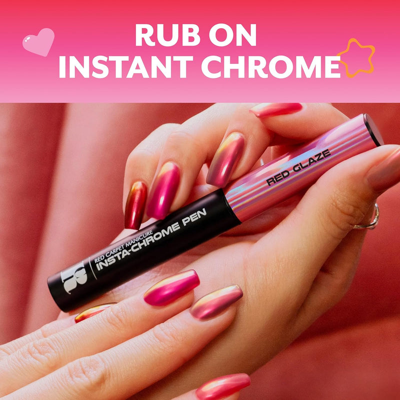 Red Carpet Manicure Insta-Chrome Pen Red Glaze