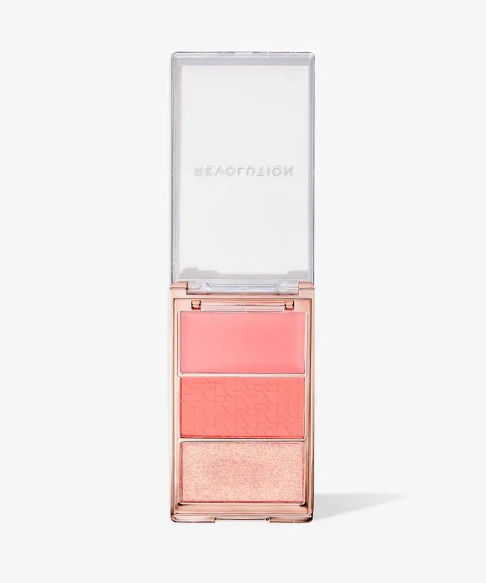 Revolution Blush Icon Palette Authentic Peach