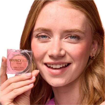Revolution Bouncy Blur Blush Light As A Cloud Peachy Pink