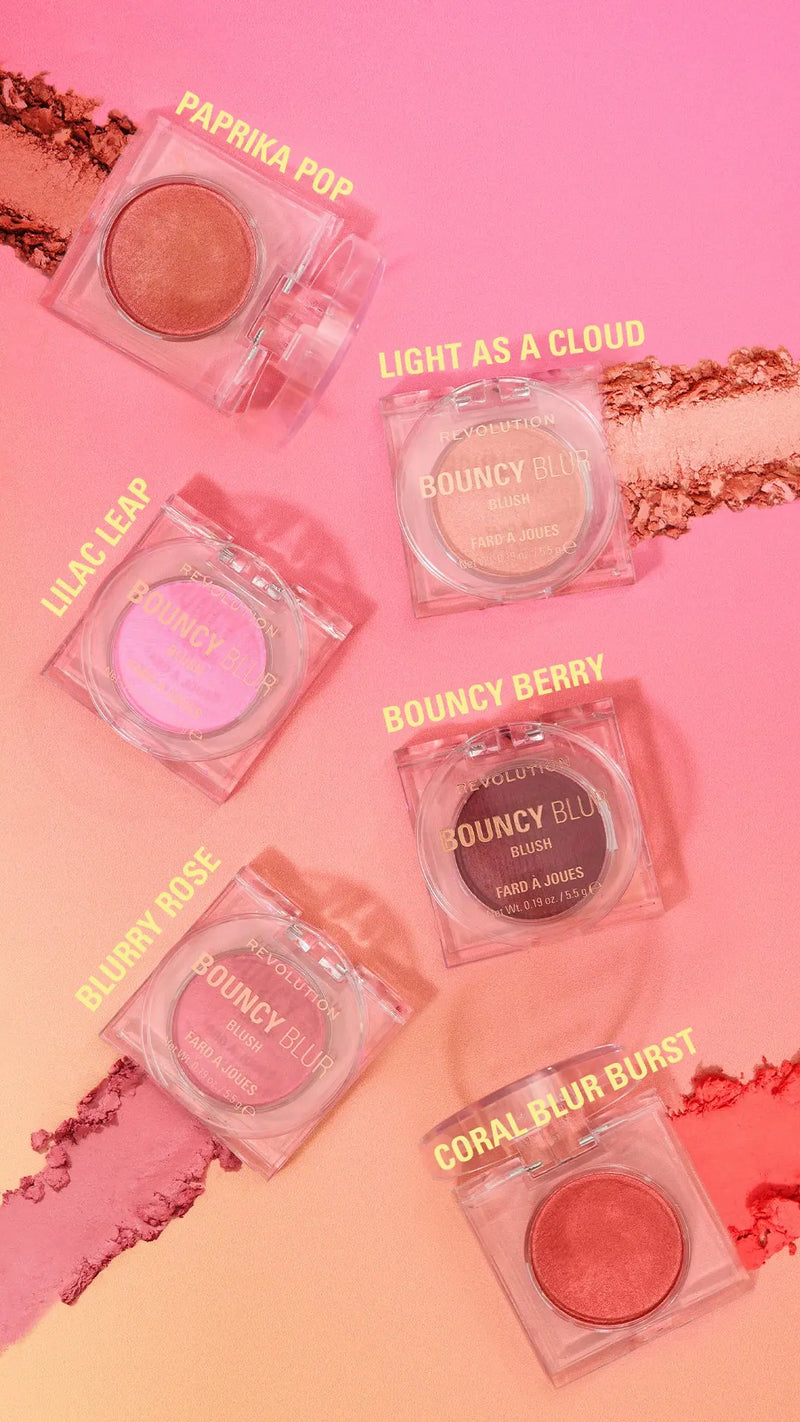 Revolution Bouncy Blur Blush Paprika Pop Soft Bronze